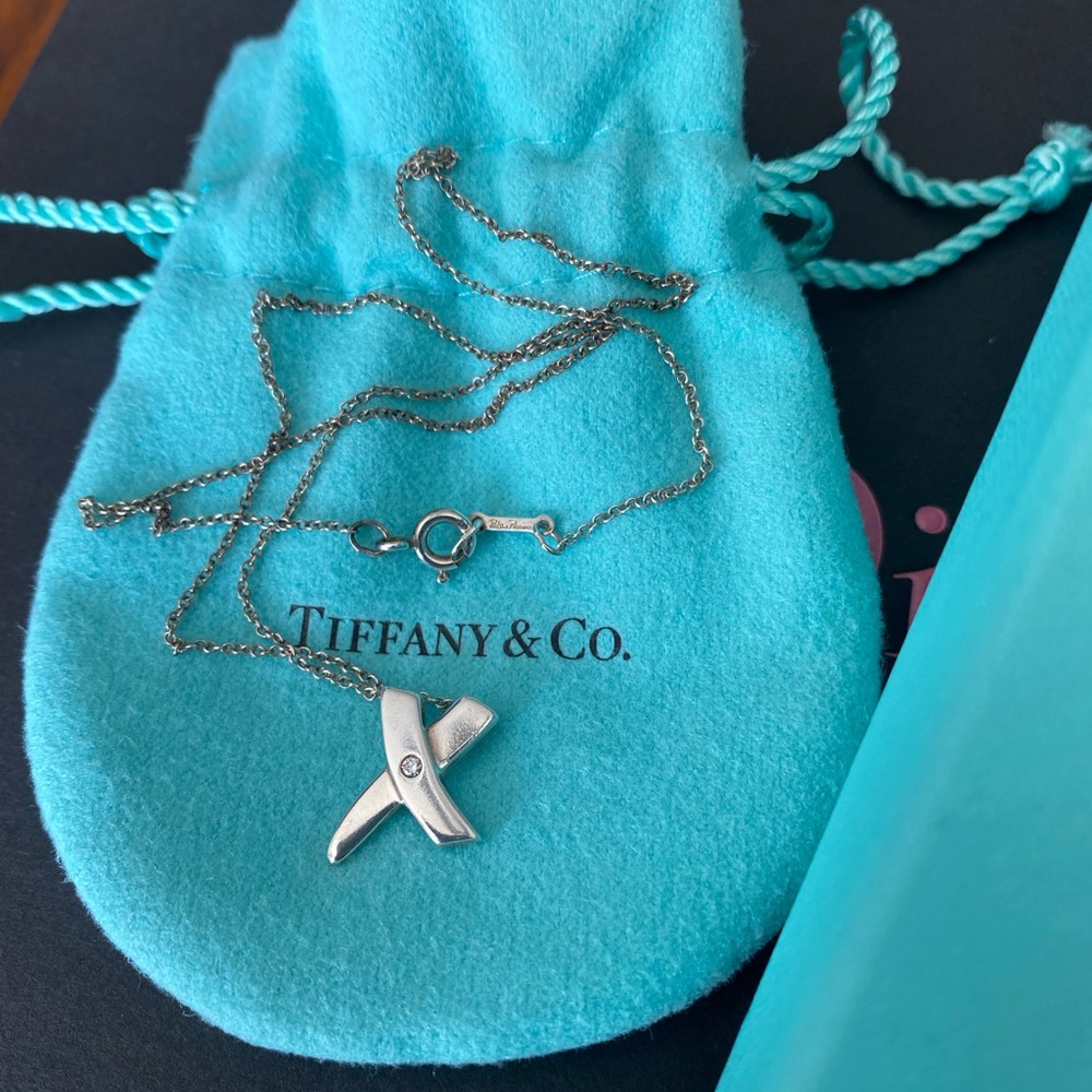Tiffany & Co Paloma x diamond necklace
